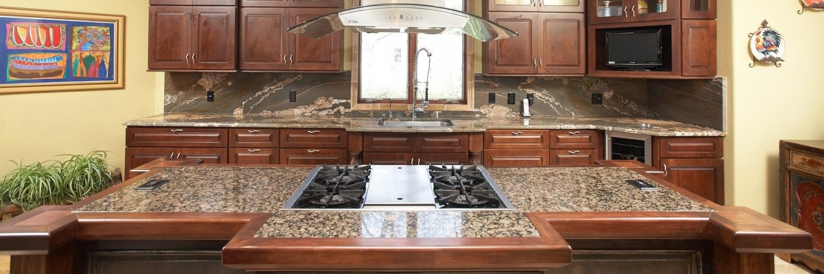 beautiful wood custom kitchen